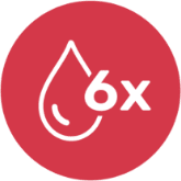 6 drops icon