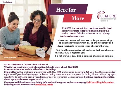 ELAHERE Patient Brochure